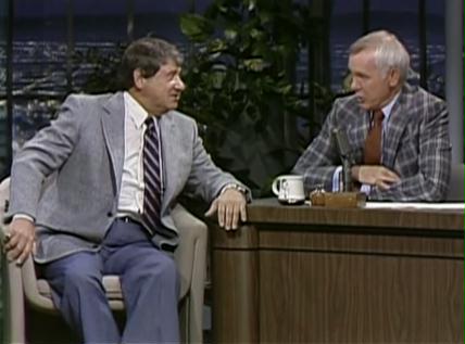 Buddy Hackett on the “The Tonight Show Starring Johnny Carson”